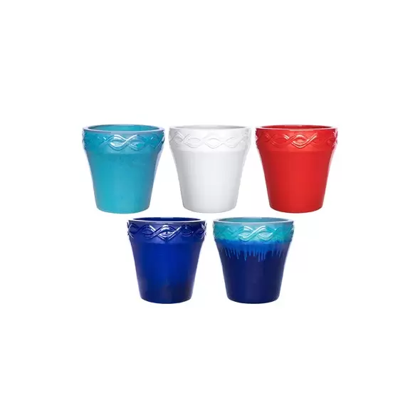MCarr 30pc Braid Round Planter Pallet Mixed Colors