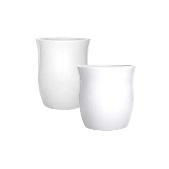 MCarr 30pc Tall Hourglass Planter Pallet White