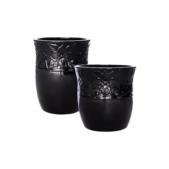 MCarr 30pc Dogwood Planter Pallet Glossy Black