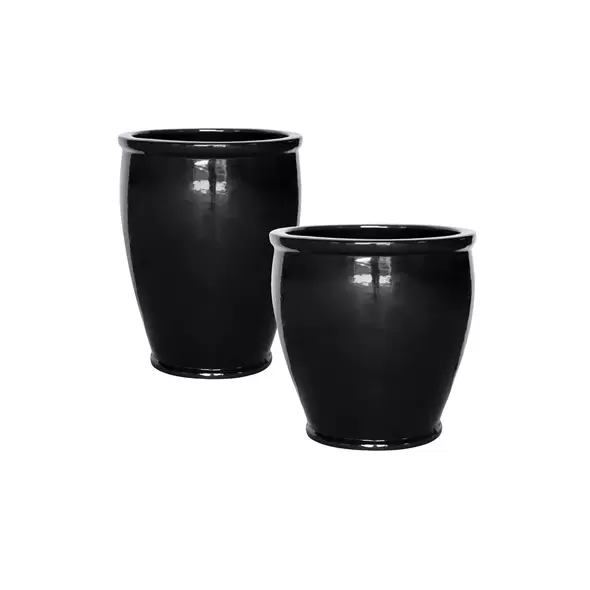 MCarr 30pc Smooth Planter Pallet Glossy Black