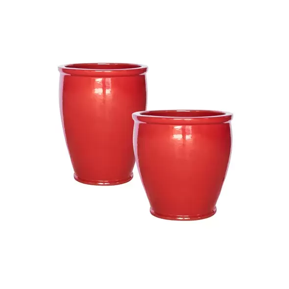 MCarr 30pc Smooth Planter Pallet Red
