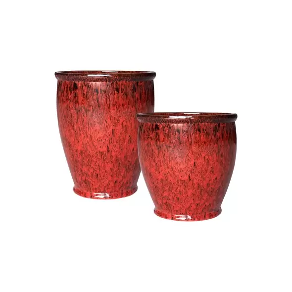 MCarr 30pc Smooth Planter Pallet Redwine