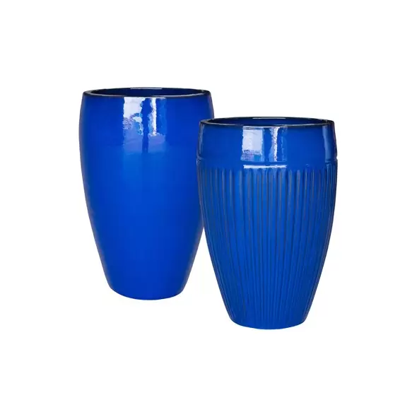 MCarr 15pc Ribbed Planter Pallet Admiral Blue
