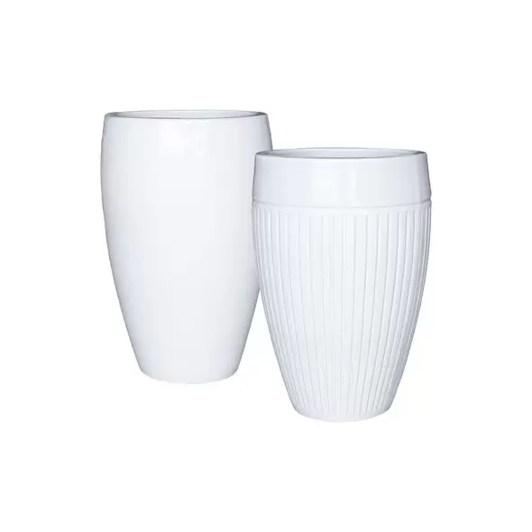 MCarr 15pc Ribbed Planter Pallet White