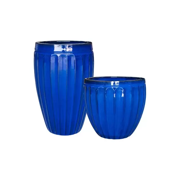 MCarr 35pc Ribbed Planter Pallet Admiral Blue