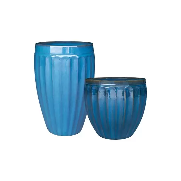 MCarr 35pc Ribbed Planter Pallet Ultra Marine