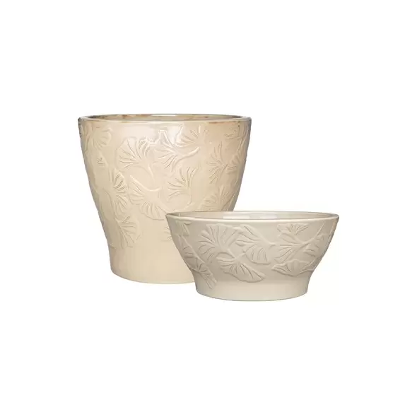 MCarr 32pc Ginko Planter Pallet Yellow Cream