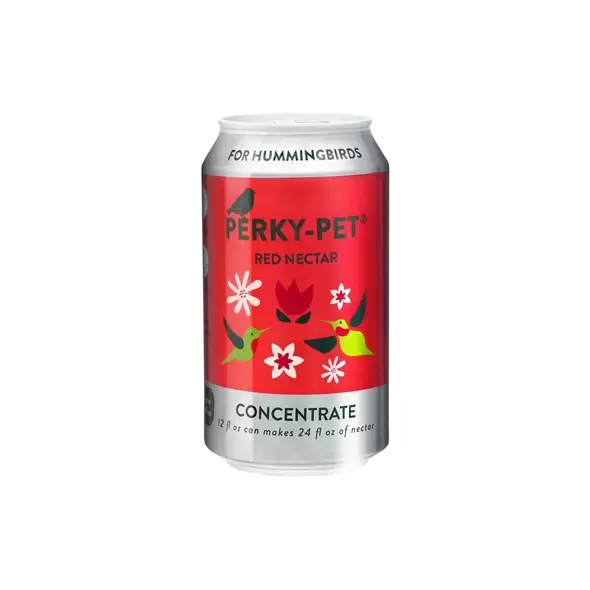 Perky Pet Single 12oz Can Concentrate 44% Sugar Nectar Red