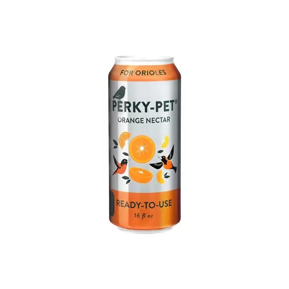 Perky Pet Single 16oz Can RTU 22% Sugar Nectar Orange