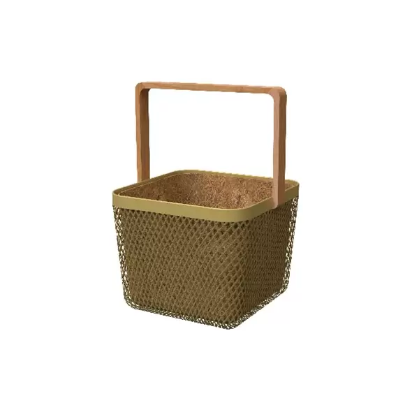 Panacea 10" Multicolor Nordic Square Planter