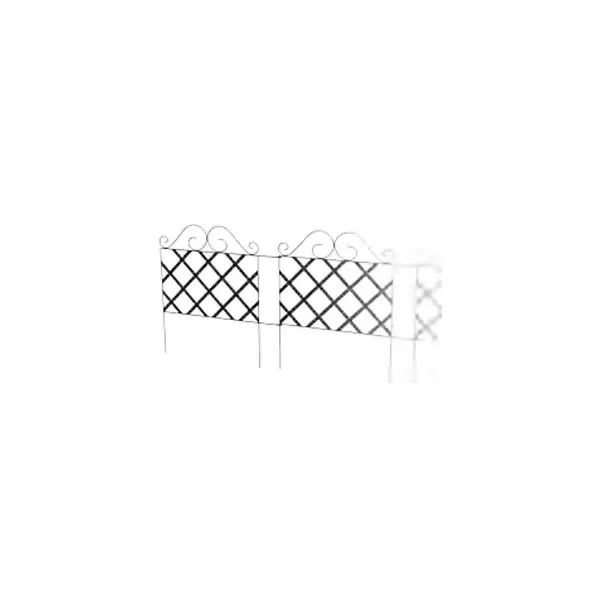 Panacea 18"x8' Lattice Folding Fence