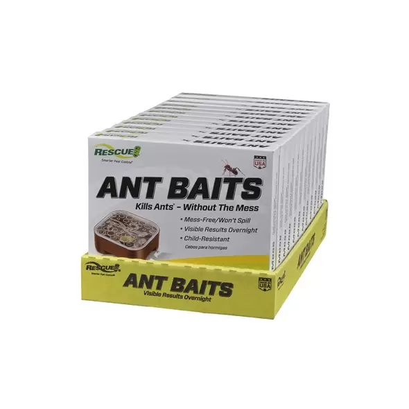 Rescue 4pk Ant Baits Shelf Pack
