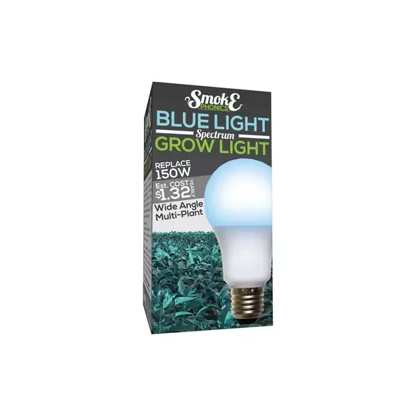 Miracle LED SmokePhonics Blue Spectrum A19 LED Grow Light Bulb