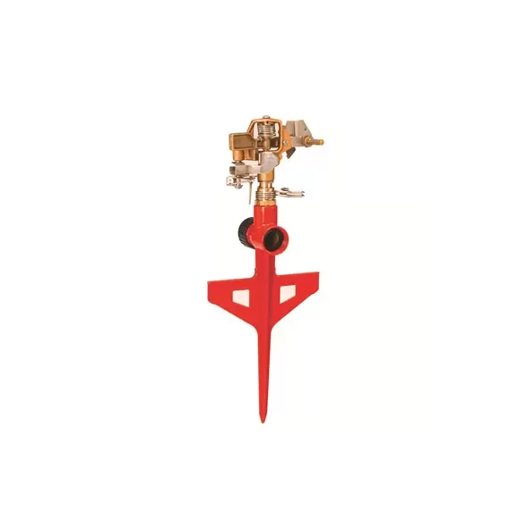 Dramm Colorstorm Impulse Stake Sprinkler Red