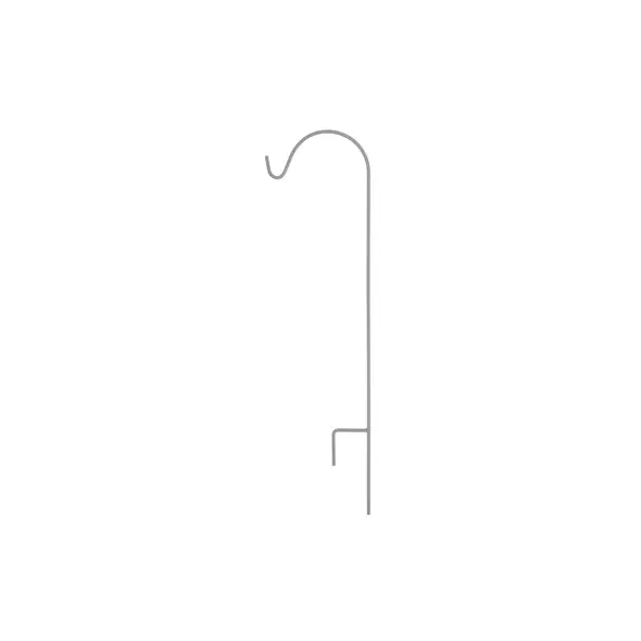 AGW UrbanGarden Square Floral Basket Hanger Slate