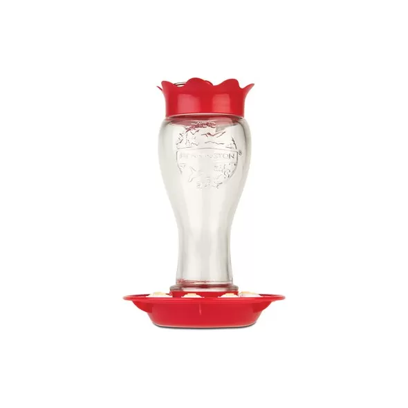 Penn 16oz Glass Hummingbird Feeder