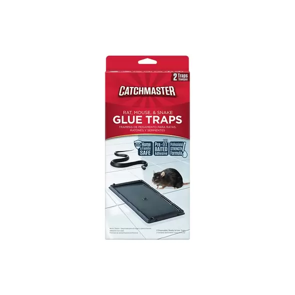 Catchmaster 2pk Rat/Mouse/Snake Glue Trap