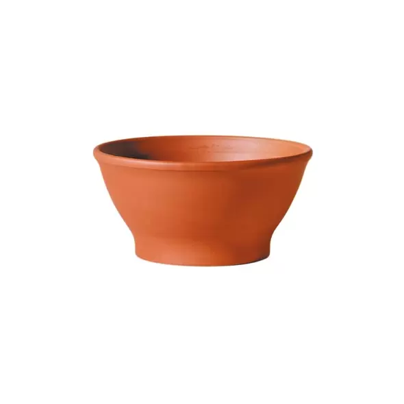 Deroma 12.6" Bowl Smooth Clay