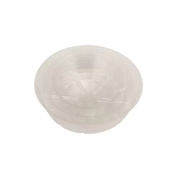 Gardener Select 9" Deep Dish Clear Plastic Saucer