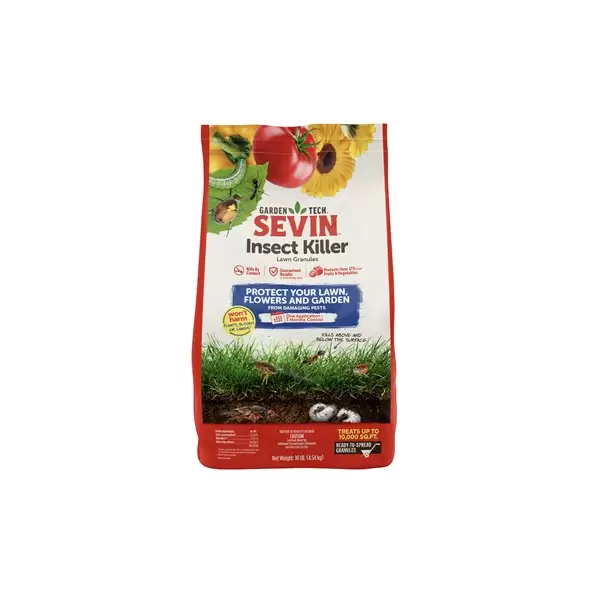 GardenTech 10lb Sevin Insect Killer Lawn Zeta-Cypermethrin Granules