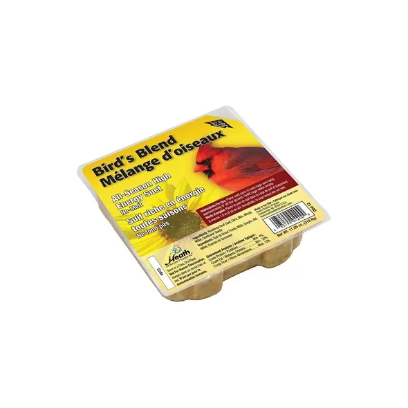 Heath 11.25oz Bird's Blend High Energy Suet Cake