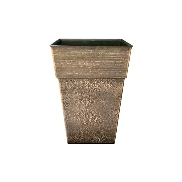 HC 13" Avino Square Planter Celtic Bronze Listo