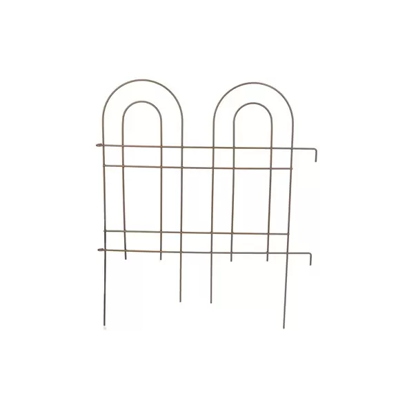 Panacea 36"x42" Homeland Double Arch Fence Bronze