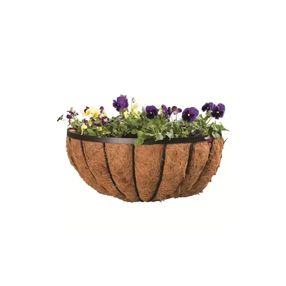 Panacea 16" Wall Planter Black Cotswold