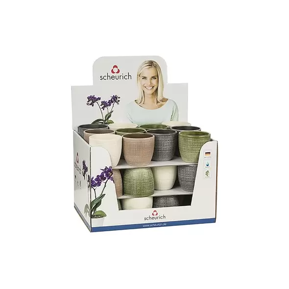Scheurich 3.75" Corteza Assorted 866/10 Planter