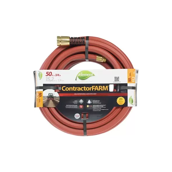Element 3/4"x50' Contractor Farm Hose