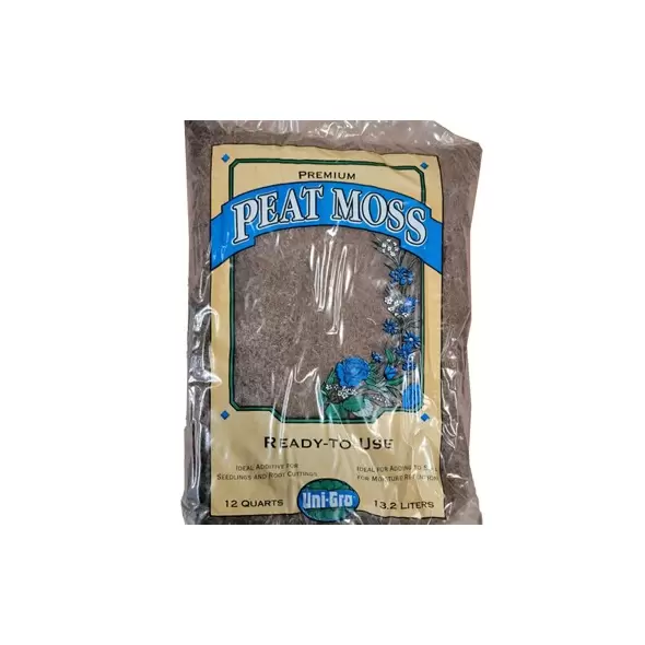 Uni-Gro 12qt Peat Moss 6/CS 180/PL