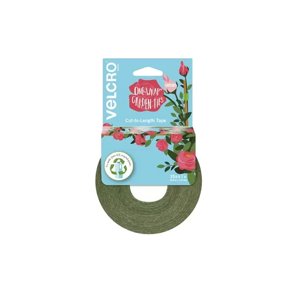 Velcro Brand One-Wrap Garden Ties 35ft X 1in Roll 6/48