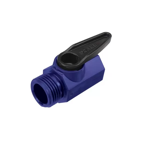 Dramm QAV Shut Off Valve Blue Plastic