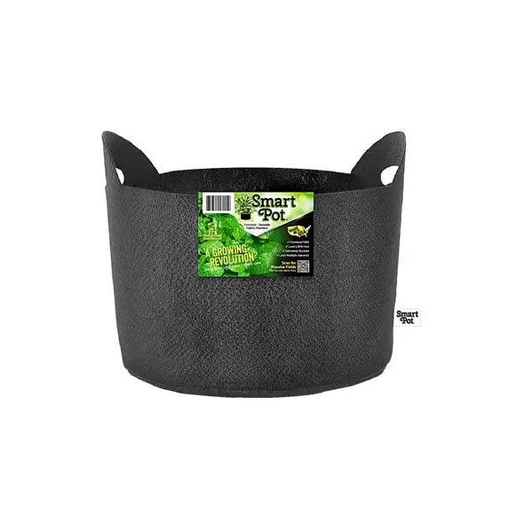 Smart Pot 7gal Black With Handles Bulk Box