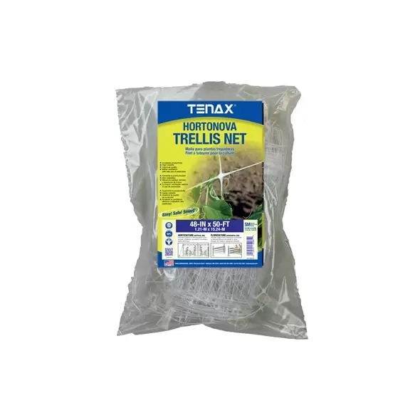 Tenax 48"x50' Plant Trellis Net Hortonova