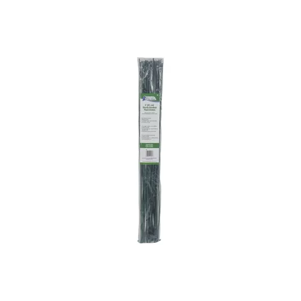 Gardener's Blue Ribbon 25pk 3' Bamboo 6-8mm Green