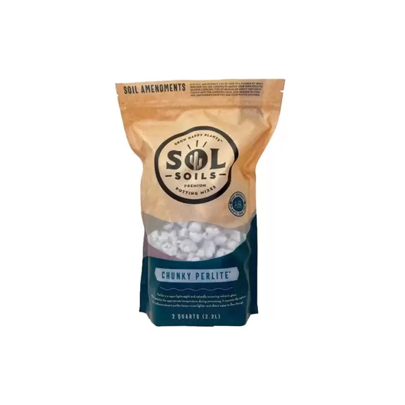 Sol Soils 2qt Chunky Perlite