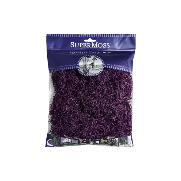 SuperMoss 4oz Spanish Moss Violet