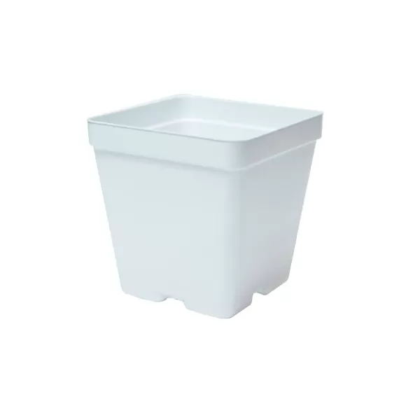 T. O. Plastics 03.25 Press Fit Pot Square Vacuum Deep 325 White 450 Per Case 48 Cases Per Pallet Minimum Order Quantity Needed 96 Cases Use With 705119C Tray Minimum Order Quantity 96 Cases