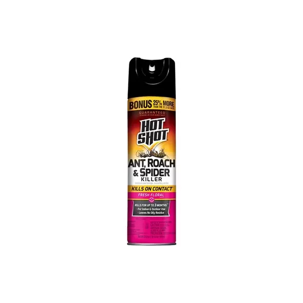Hot Shot 17.5oz Ant Roach Spider Floral