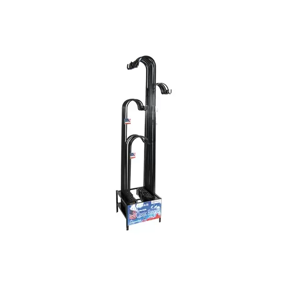 AGW 40pc Shepherd Hook Assortment Black