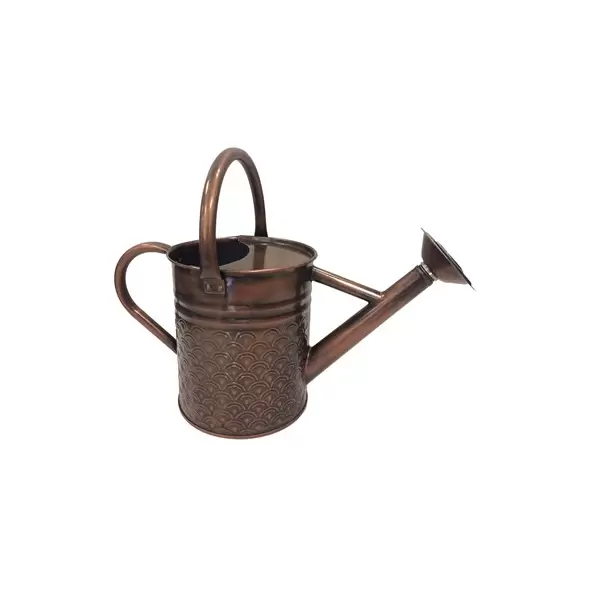 Gardener Select 4L 1.06G Watering Can Copper Finish Textured Pattern