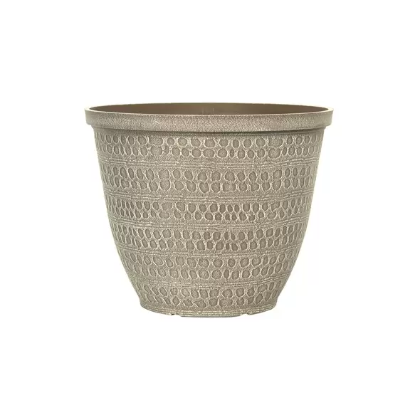 Grower Select 12.00 Ashbridges Planter Powdered Taupe 3gal 31/CS - 12in OD x 9.6in H