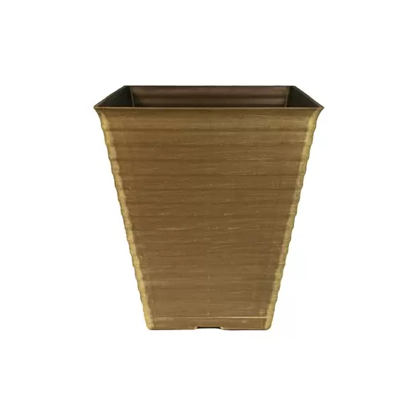 Grower Select 10.25 Square Sloan Pot Black / Bronze 36/CS