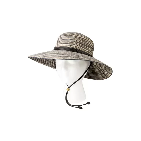 Sloggers Womens Braided Hat Earth Brown Medium UPF 50+