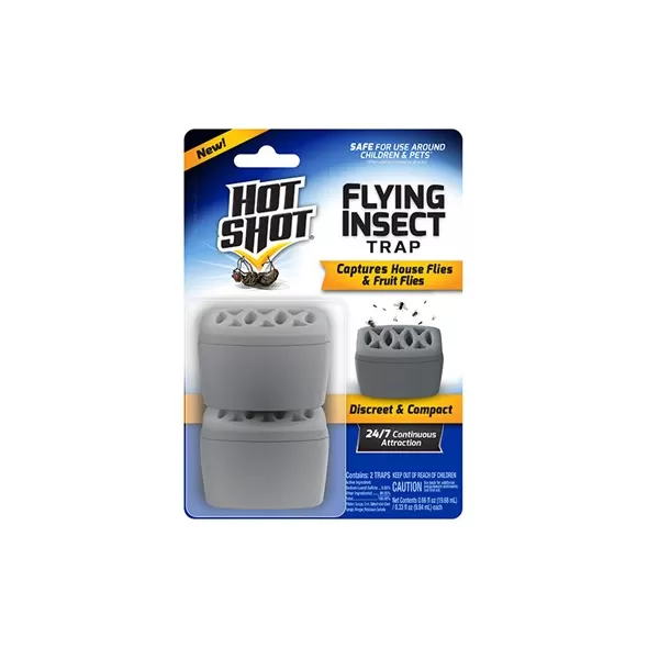 Hot Shot 2pk Flying Insect Trap