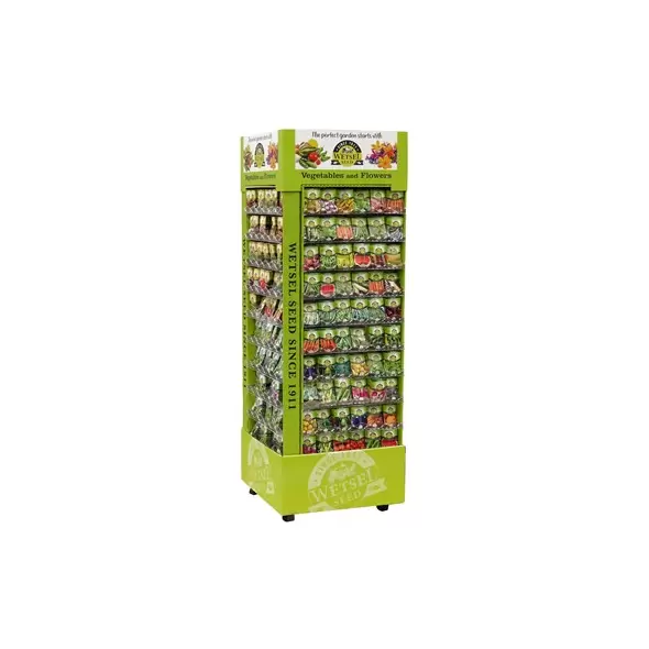 Wetsel 2400PKT Revolving 4 Panel Rack