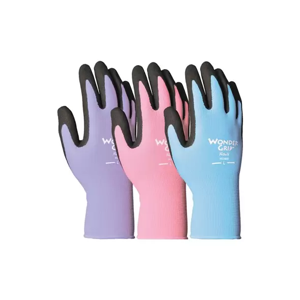 Wonder Grip Nearly Naked Glove Assorted Colors Small