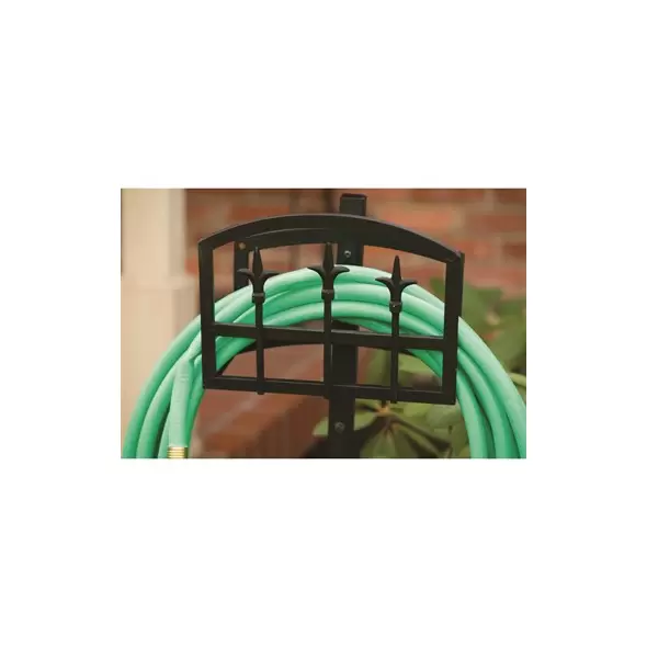 Panacea Classic Finial Hose Hanger Black
