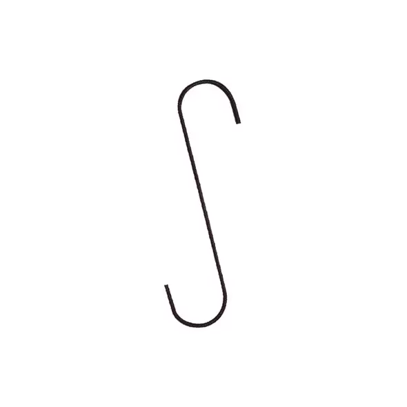 Panacea 18" Black Garden S Hook